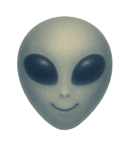 Alien icon representing obsession